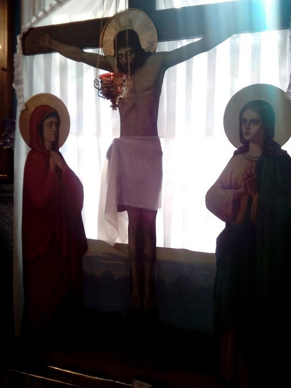 В одному з соборів Кіровограда замироточив Хрест-Голгофа