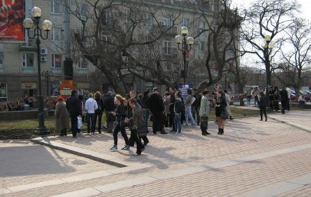 "Фотосміх" на площі Кірова