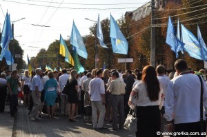 Кіровоград. Молодіжний журнал "Гречка" www.gre4ka.info Урочистості у Кіровограді пройшли під прапорами Партії Регіонів(ФОТО)