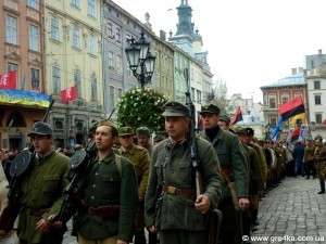 Кіровоград. Молодіжний журнал "Гречка" www.gre4ka.info Марш слави УПА у Львові(ФОТО)