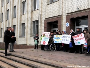 акція протесту проти ймовірних фальсифікацій результатів виборів 2