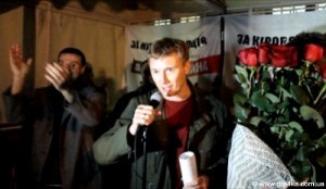 Кіровоград. Молодіжний журнал "Гречка" www.gre4ka.info У Кіровограді ОВК оголосила переможцем Андрія Табалова(ФОТО, ВІДЕО)