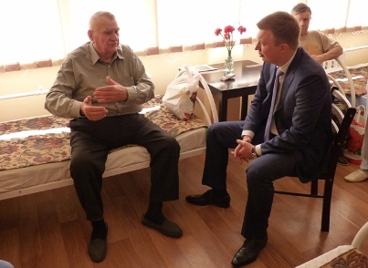 www.gre4ka.info - Інформаційний портал Гречка.Андрій Ніколаєнко в госпіталі….