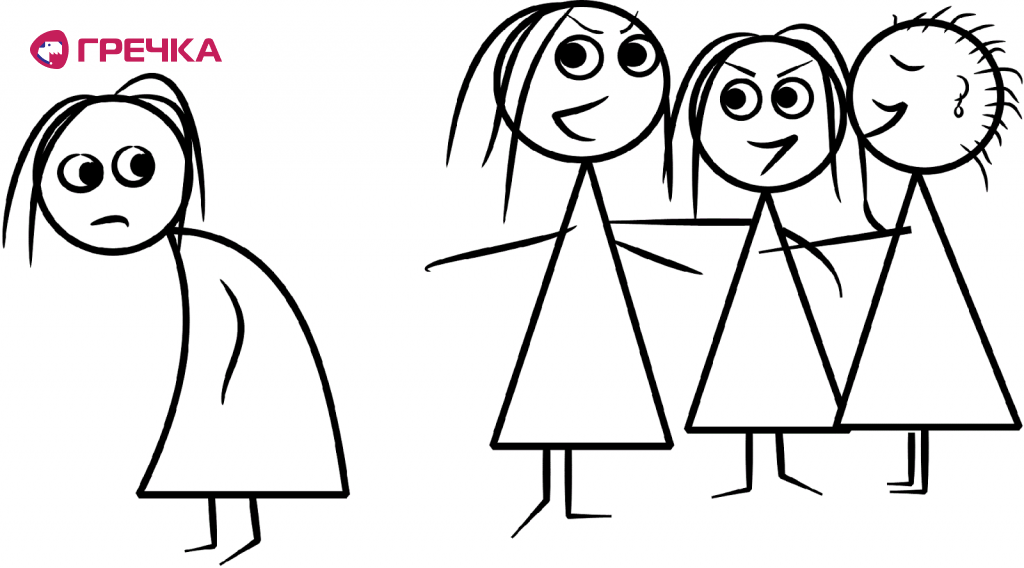 Bullying girls