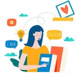 education online training courses vector 21786939