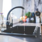 water kitchen black design