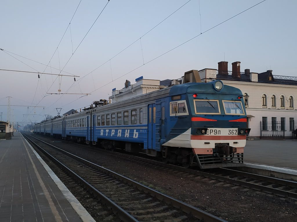 електричка електропоїзд Кіровоградська