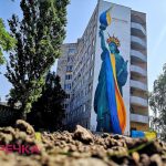 Mural u skveri Chornobyl