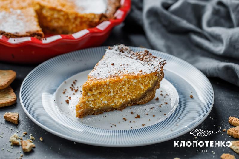 tykvennyj pirog s tvorogom 1