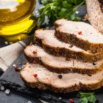 baked pork meat ham on black 2021 08 27 09 36 29 utc