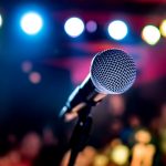 microphone on stapjiojkop