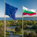 european union and bulgaria flag