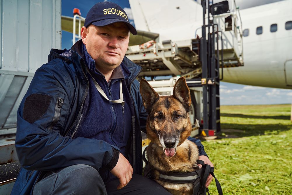 male security guard
