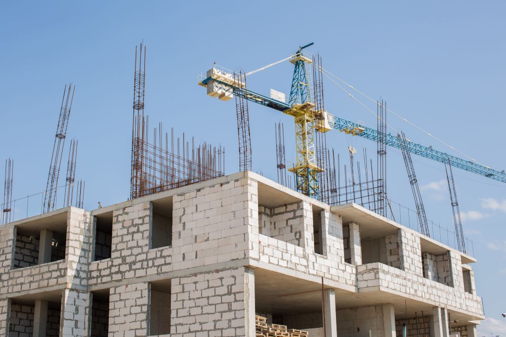 new building is being