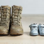 old worn military