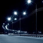 lihtari nichna doroga trasa osvitlena