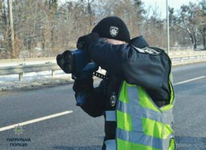 TruCAM патрульний фіксація швидкості авто