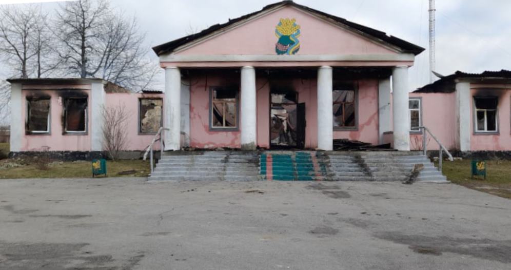 Згорів Будинок культури в Олександрівці п