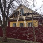 Олександрія, будинок пошкоджений внаслідок атаки дронами
