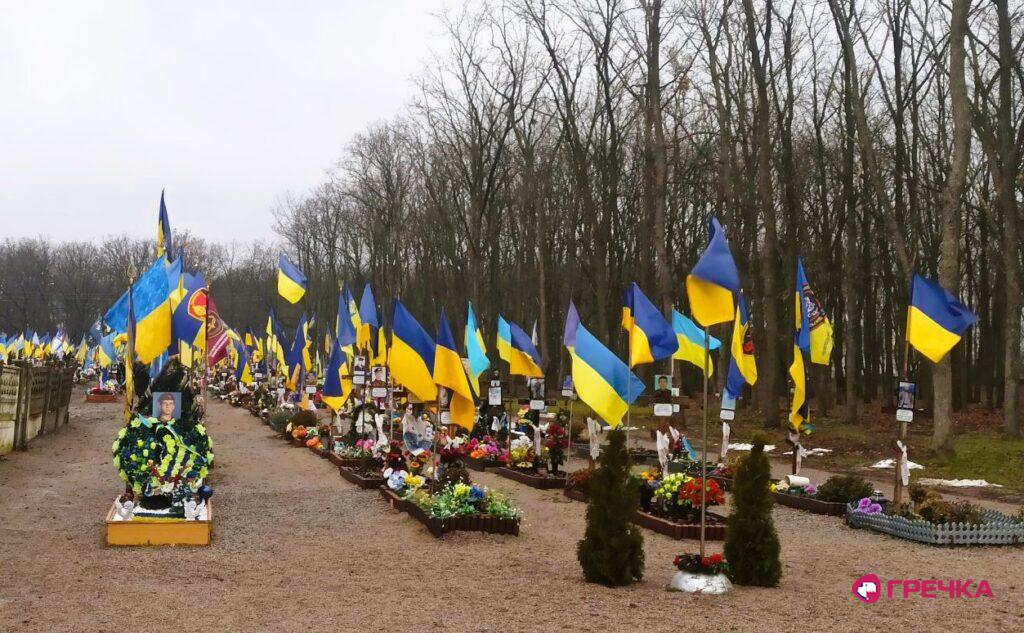 Далекосхідне кладовище у Кропивницькому. Алея слави