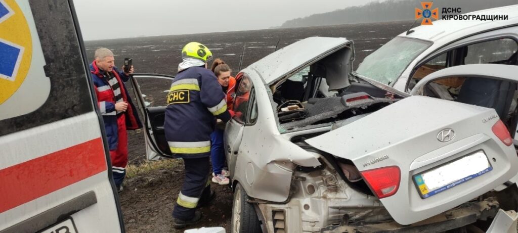 Аварія на трасі Олександрівка
