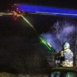Військові збивають ворожий шахед. Фото: ОК "Південь"