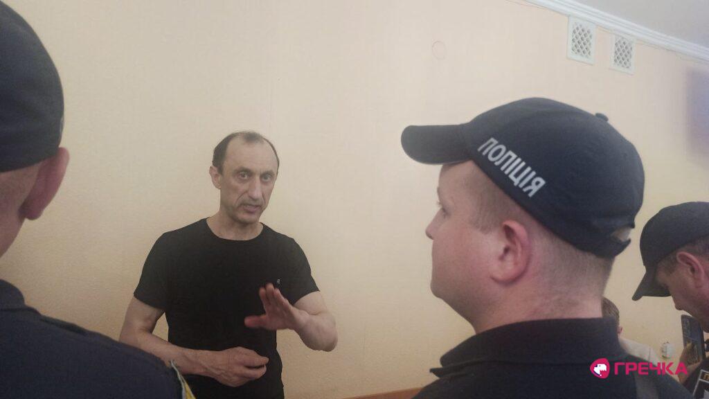 Роман Червінський на суді