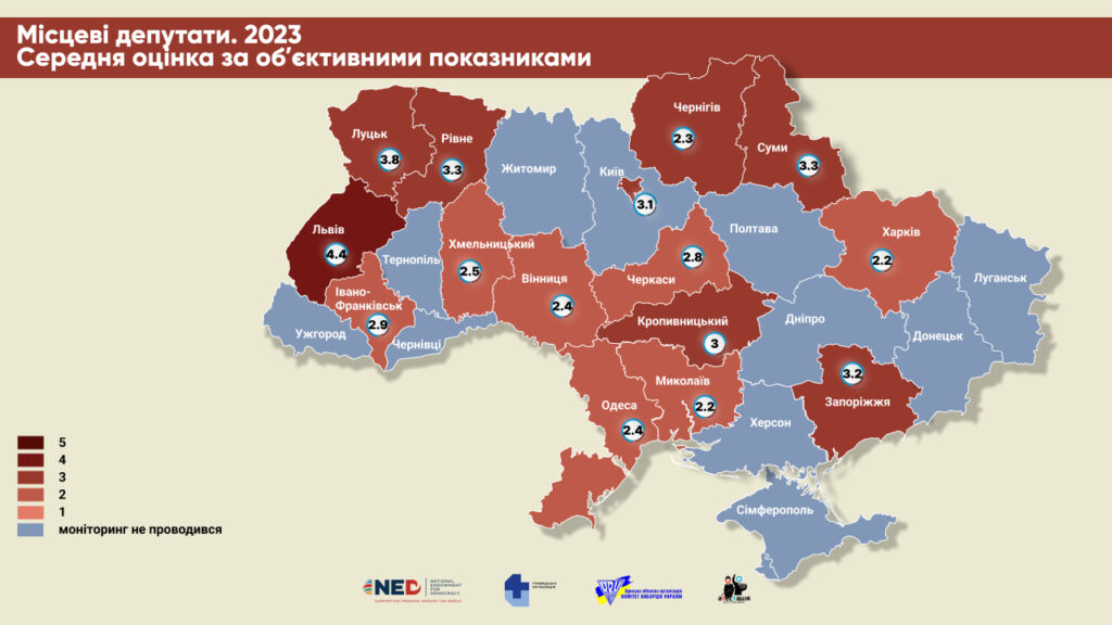 депутати середня оцінка об’єктивна