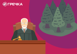 суд ліс ділянка