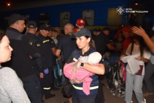 ДСНС евакуаційний поїзд Покровськ евакуація
