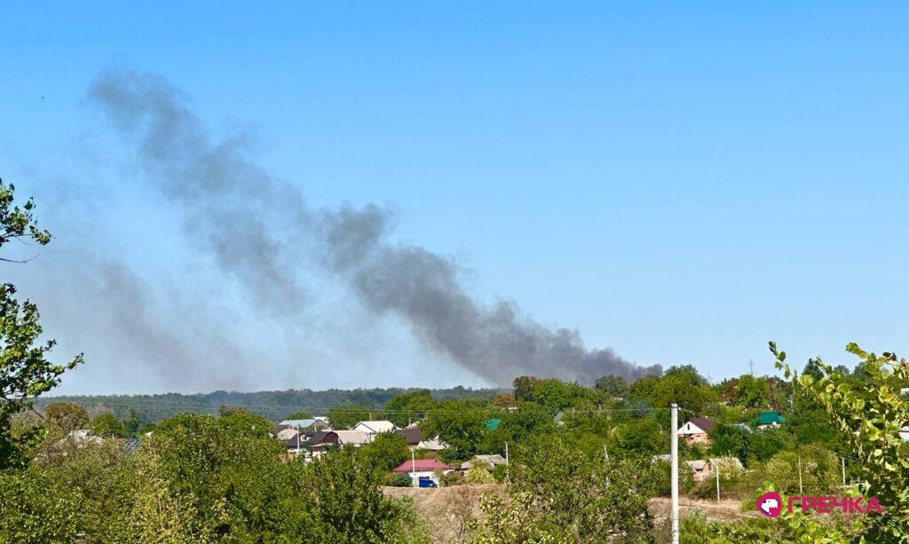 пожежа сміттєзвалище Кропивницький 8.09