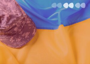 військовий прапор України полеглий