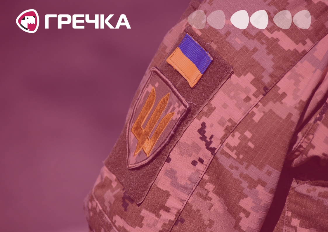 військовий український шеврон фон