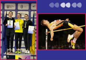 Легкоатлетки спортсмен Дорощук стрибки біг Чемпіонат України