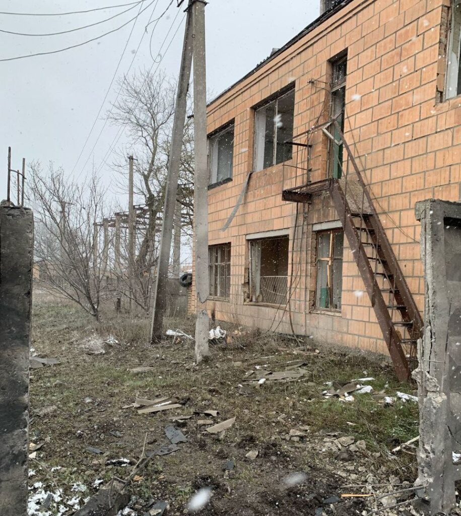 Аджамська громада пошкодило шахед підприємства