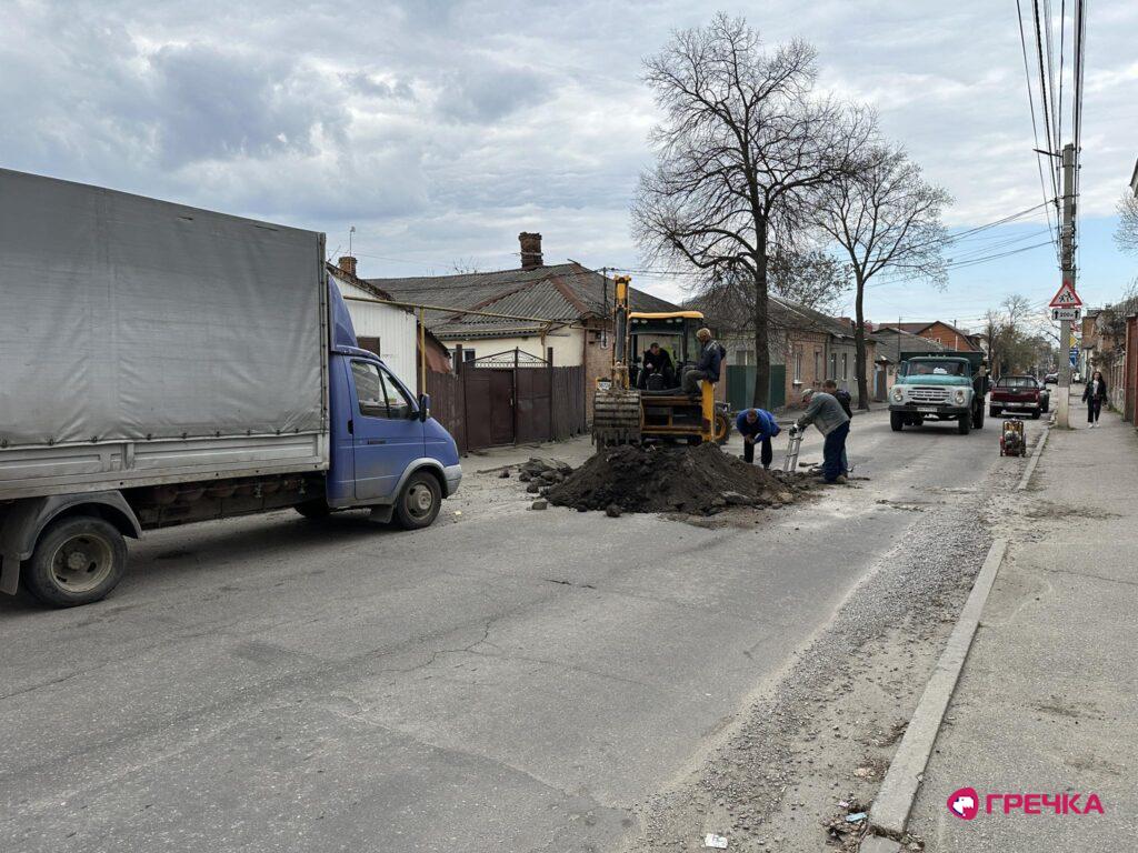 дорогу перекрили Гоголя вулиця Кропивницький