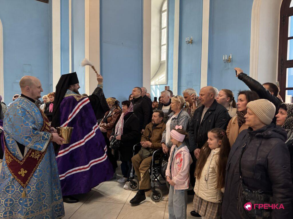храм молебень перший ПЦУ