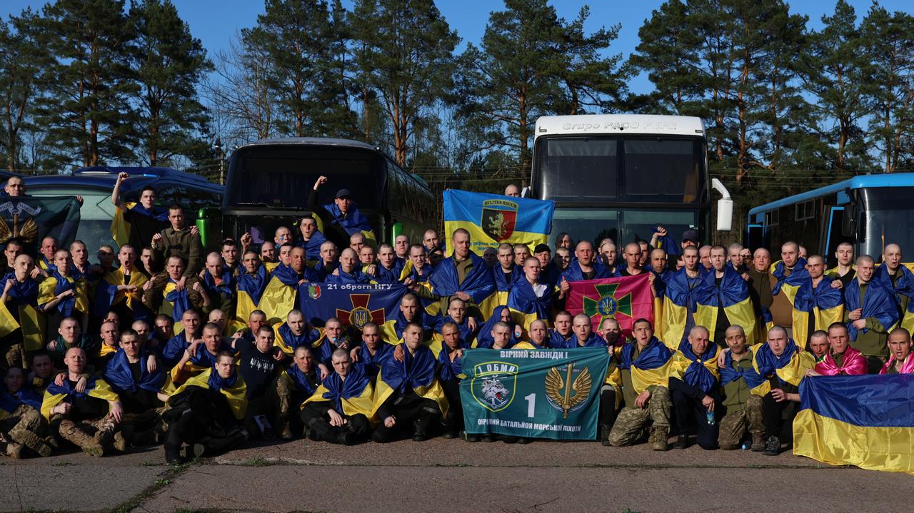 повернуті з полону 19 квітня