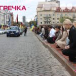 траурний кортеж військових полеглих центр Кропивницький
