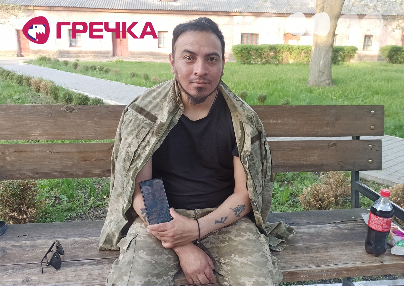 Еммануель ЗСУ служить іноземець