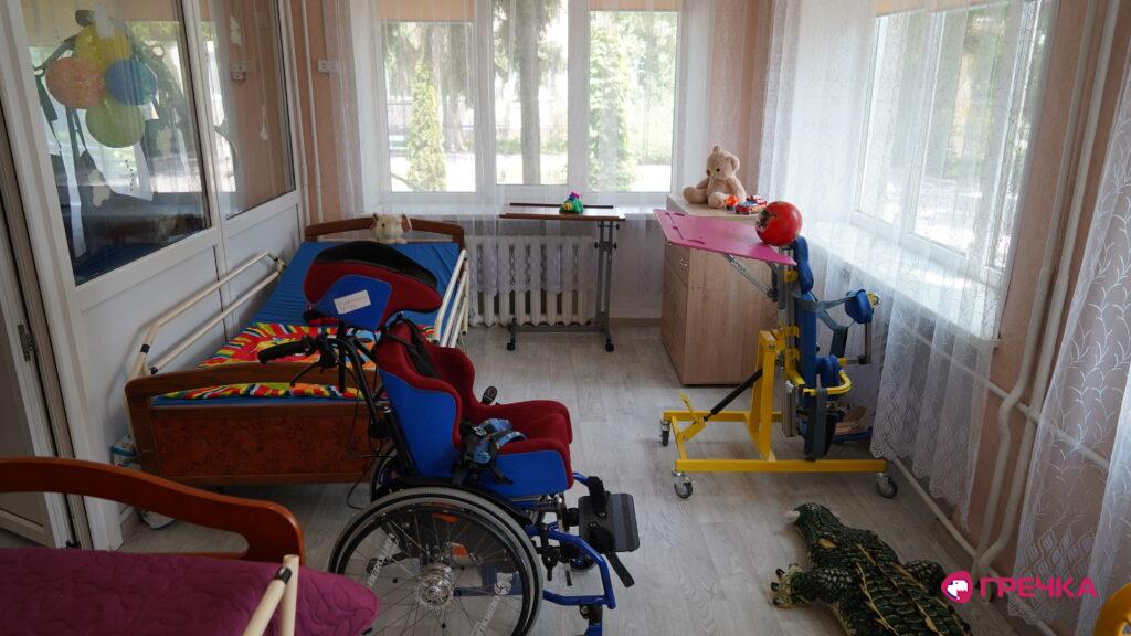 дитяча кімната у відділенні паліативної допомоги дітям у Кропивницькому