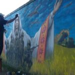 меморіальний стінопис мурал Дмитрівська Цибулеве