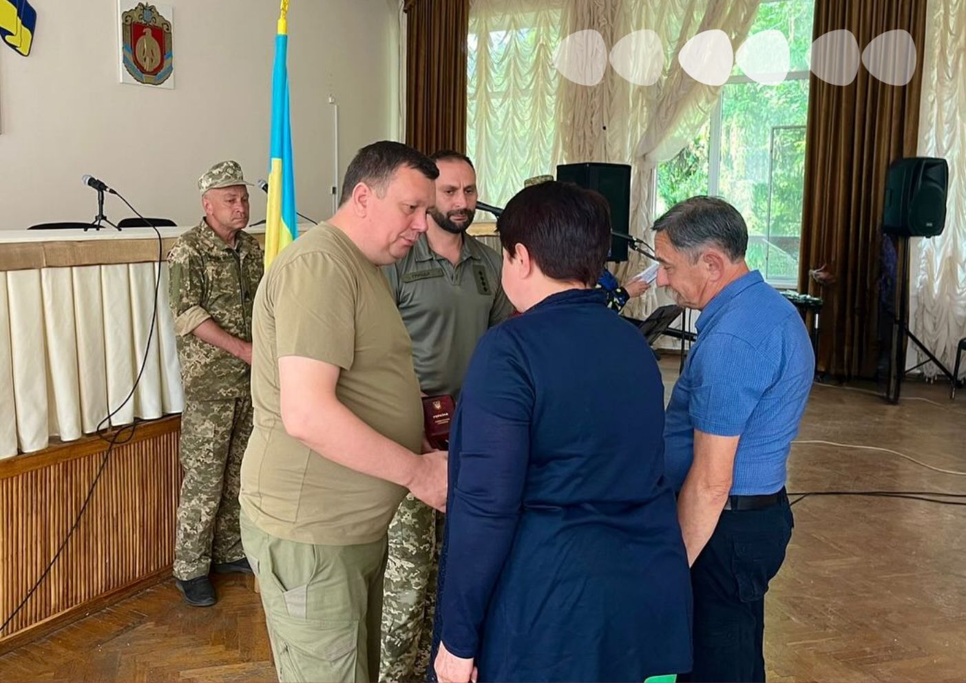Ордени посмертно передали родинам громади