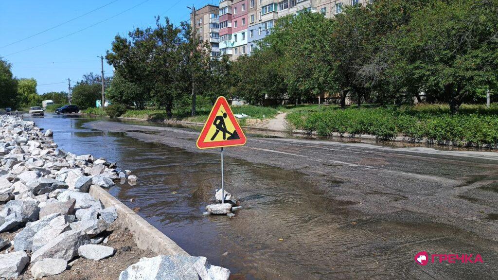пориви фонтани води Кропивницькому