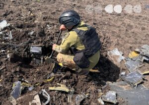 вибухотехніки збитий безпілотник