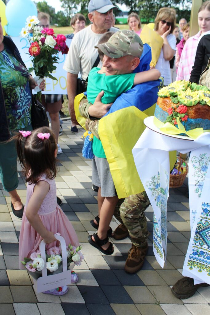 зустріли Віталій діти