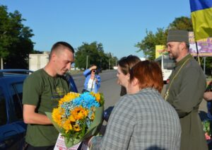 Непоменка зустріли з полону у Кропивницькому