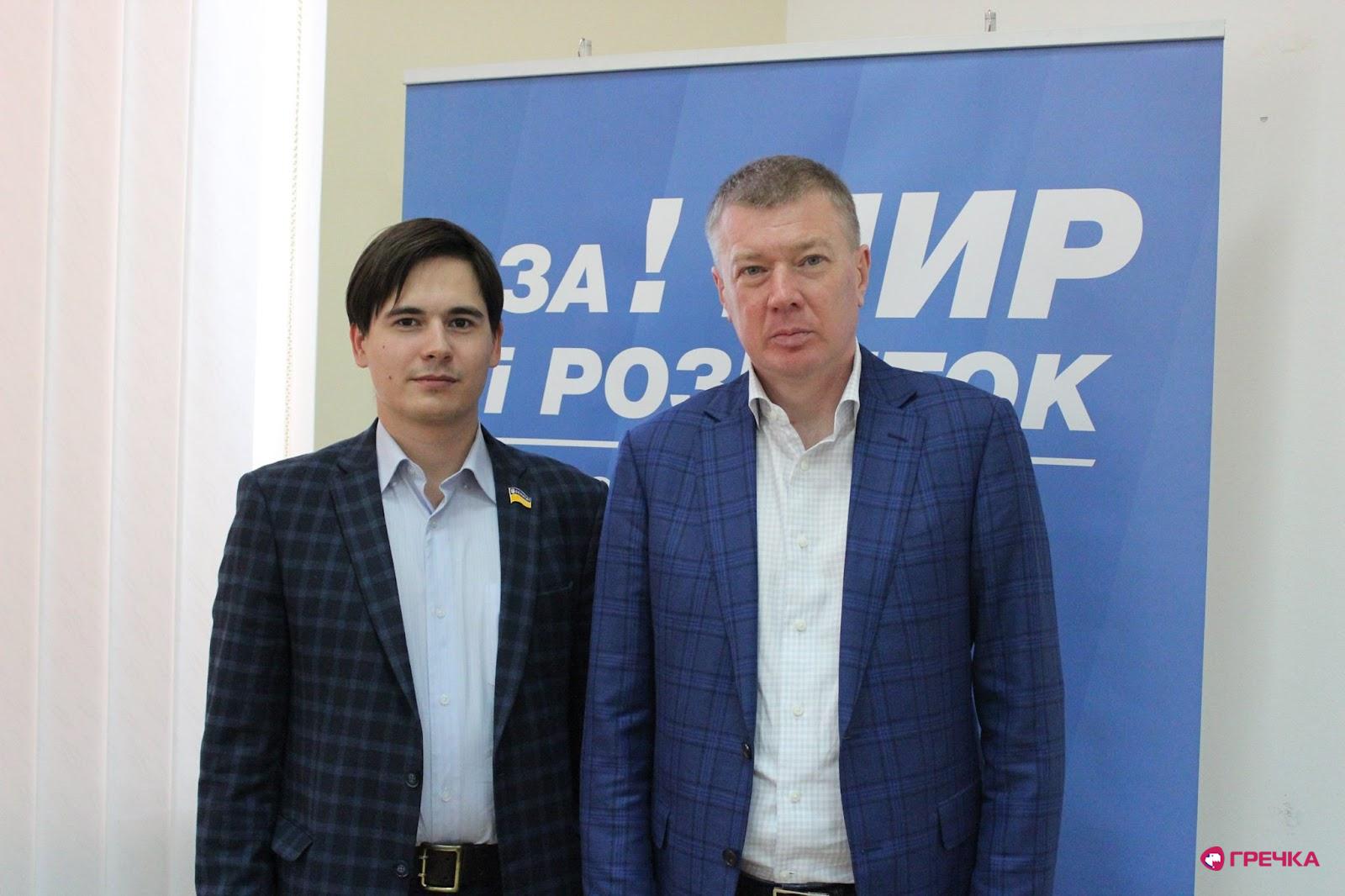 Олександр Рихлицький і Сергій Ларін