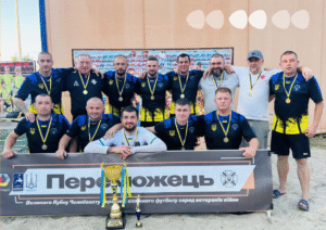 Чемпіони україни з пляжнгого футболу ветерани Кропивницького