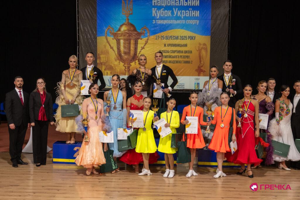 танці нагородження